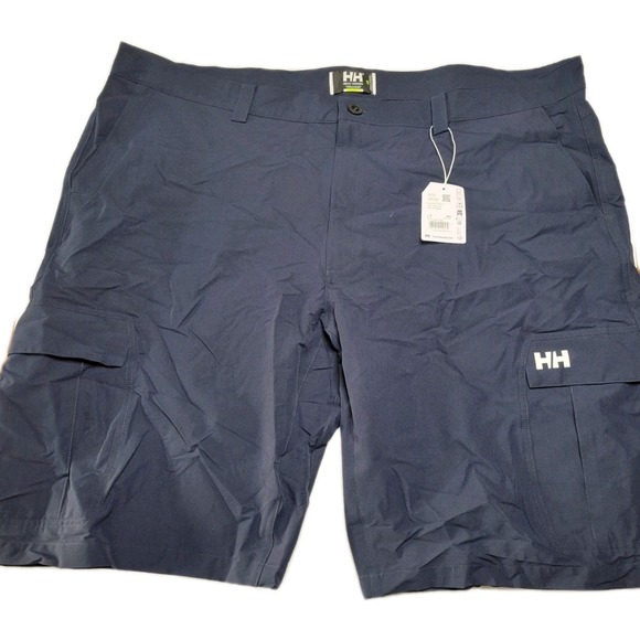 Helly Hansen Other - Helly Hanson Mens QD Cargo Shorts Navy NWT SIZE 48 Quick Dry Belt Loops Stretch